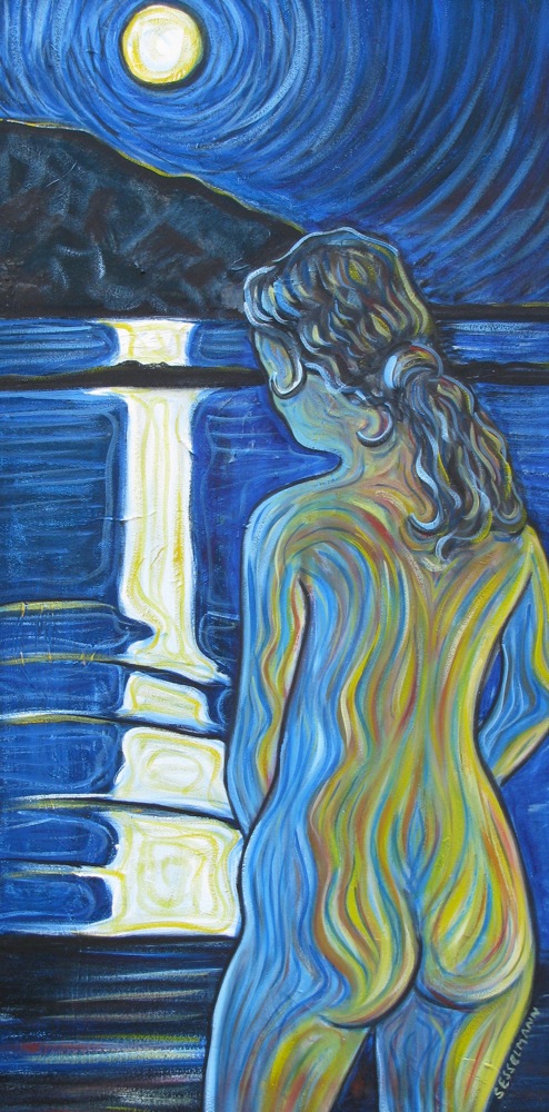 Midnight swim
