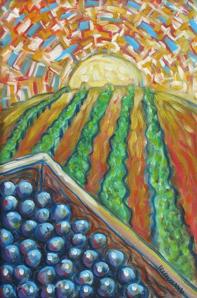 Vineyard Diptyche   Vinyard