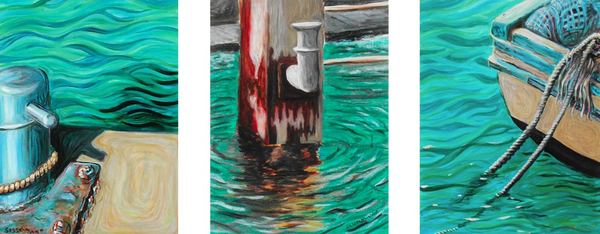 Water studies from Lavender Bay
