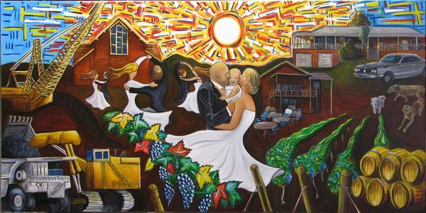 Mines and Vines and a wedding
