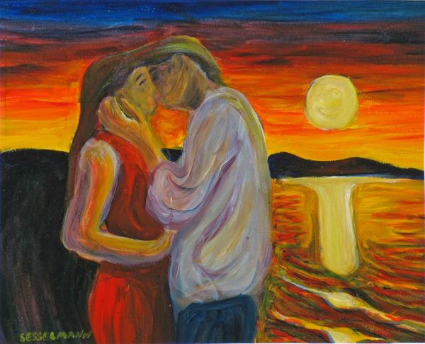 The Kiss 2 (sunset)